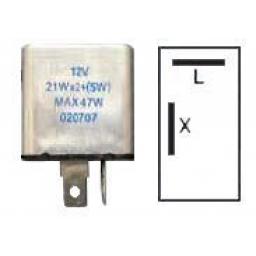 Flasher Unit (12v) - 2 Pin Flasher Hazard Indicator Relay Unit