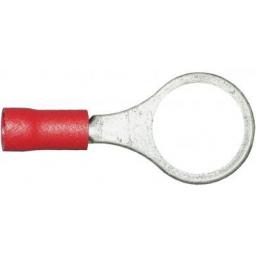 Red Ring 13.0mm (1/2)(crimps terminals)  - Red Car Auto Van Wiring Crimp Electrical Crimping Ring Connectors - Auto Electric Cable Wire
