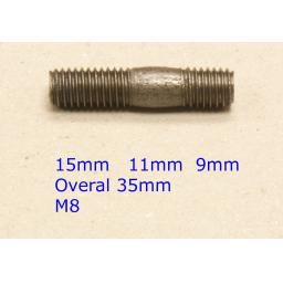 Stud M8 x 35 - Honda (20) Car Auto Exhaust Manifold Studs
