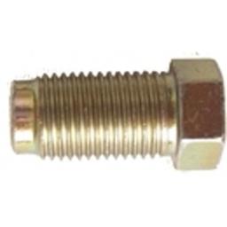 Copper Brake Pipe Nuts 10mm x 1mm Long Male (50) - Car auto connectors Nuts Unions 