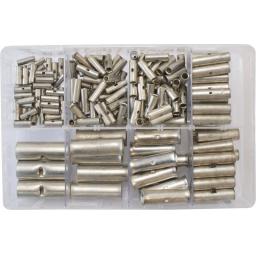 Assorted Box of  Copper Butts 6-95mm - Copper Tube Butt  Connectors Terminals Straight Joiner Crimp Solder Battery Welding cable 