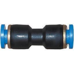 Nylon Push-fit Coupling 8mm (10) - Speedfit Plastic Nylon Straight Connector Tube Pipe Hose Pneumatic air Airline Brake Pipe Water 