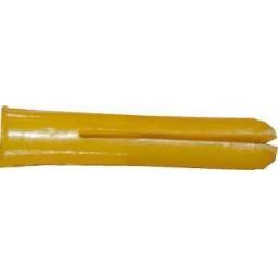 Plastic Masonry Plugs 5.0mm Yellow  - Masonary  Concrete Wall Block Stone Plaster Wood Drill Bit Tile Rebar Building 