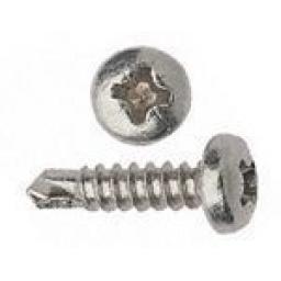 Self drilling Screws 6 x 1 BZP - Pan Head Self Drilling Drikller Pozi  Tek BZP Metal Fixing Window Roofing