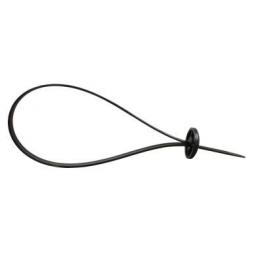 Button Style Cable Ties 370 x 7.6mm - Screw Mount Cable Ties Winged Panel Fixing Cable Ties Car Chassis Nylon Zip Ties Wire Fixing