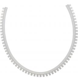 Grommet Strip 3.2 - 4.5mm (10mtr) - Flexible Grommet Strip For Panel Electrical Protection Serrated Edging Edge Guard Electrical Wire Cable
