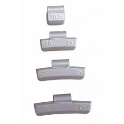 Zinc Wheel Weights for ALLOY Wheels 60g (50) - Hammer On Tyre Changer Balancer Car Van Truck Tyre Puncture