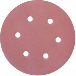 Hook & Loop Disc, 150mm (320 grit) (25) Sanding Disc Pad 6 Holes Sandpaper Grinder Sander Polisher Various grit