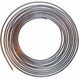 Brake Pipe 3/16 Cupro Nickel - Copper Cupro Nickel Kunifer Brake Pipe Repair Tubing 25ft BS EN12449 Roll