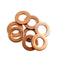 Copper Sealing Washer 16 x 24 x 2mm Metric Flat Seal Washer Sump Plug Drain Gasket