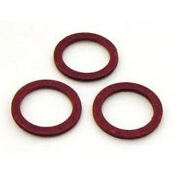 Fibre Sealing Washers 13/64" x 3/8" x 1/16" Red Fiber Board Seals Plumbing Heating Seal Tap Boiler 