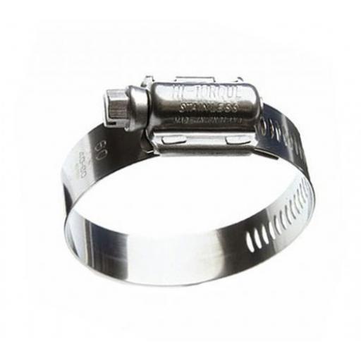 JCS Stainless Steel Hose Clips 45-60mm Stainless Steel Jubilee Type Hose Clips Clamps Pipe Lpg Marine Boat