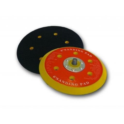 150mm Backing Pad for Self Adhesive Sanding Discs - Abrasive DA Sander backing pad Grinding Disc Angle Pad for Fiber Bodyshop car Repair