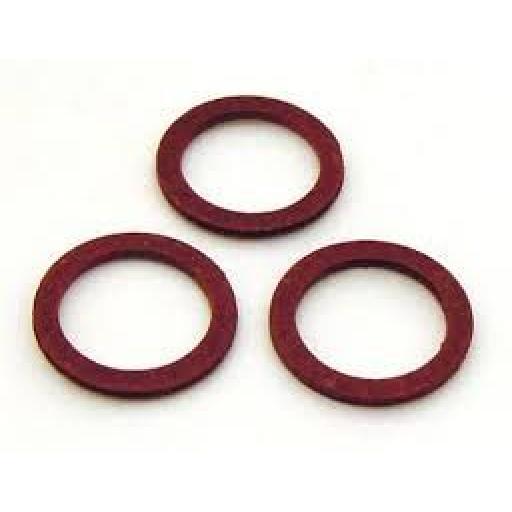 Fibre Sealing Washers 11/32" x 9/16" x 1/16" Red Fiber Board Seals Plumbing Heating Seal Tap Boiler 