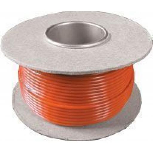 Single Core Cable 44/030 x 50m Red - Car Van Truck Tractor lorry Automotive Auto Electric Marine Cable Round Trailer Wire Wiring  PVC