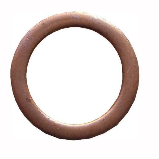 Sump Washers Copper 18 x 24 x 1.5 (25) - Car Auto Oil Seal Washer Sump Plug Drain 