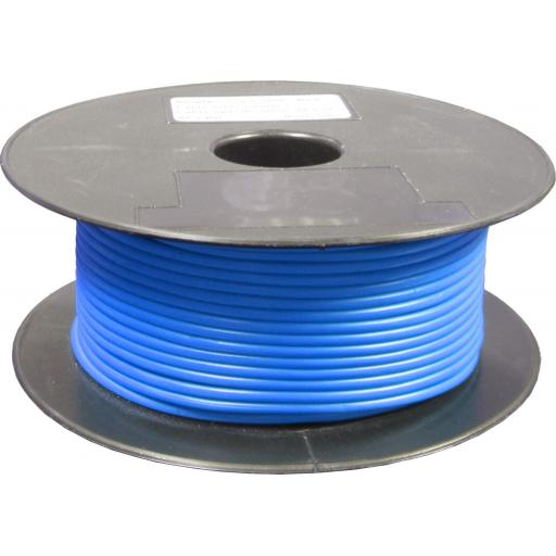 Single Core Cable 28/030 x 50m Blue - Car Van Truck Tractor lorry Automotive Auto Electric Marine Cable Round Trailer Wire Wiring  PVC