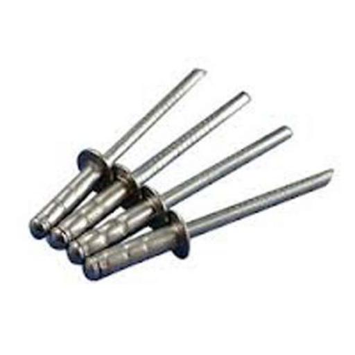 Pop Rivets 4.8 x 18mm, Multigrip (500) - Multi Grip Aluminum Pop Rivets Metric Imperial Blind Pop Dome 