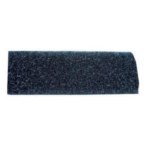 Velcro LOOP 20mm x 5m Black - Loop Sticky Stick On Tape/Strips Self Adhesive Fastener