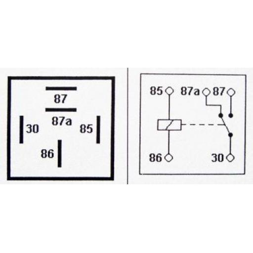Relay 5-pin 12v 30/40A Changeover - Automobile Relay Wire Car Auto Van Bike Wiring  Harness Electric  Socket 