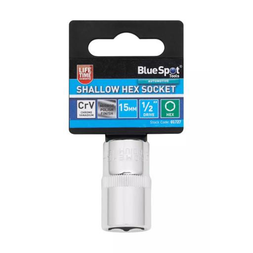 Individual Shallow Hex Socket (15mm)