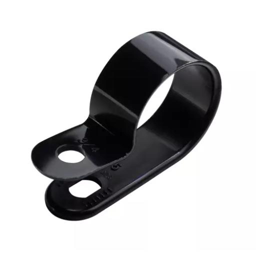 Black Nylon P Clips (Pack of 100)