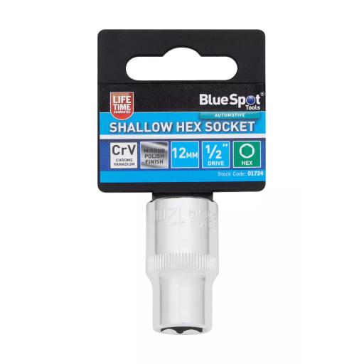 Individual Shallow Hex Socket (12mm)