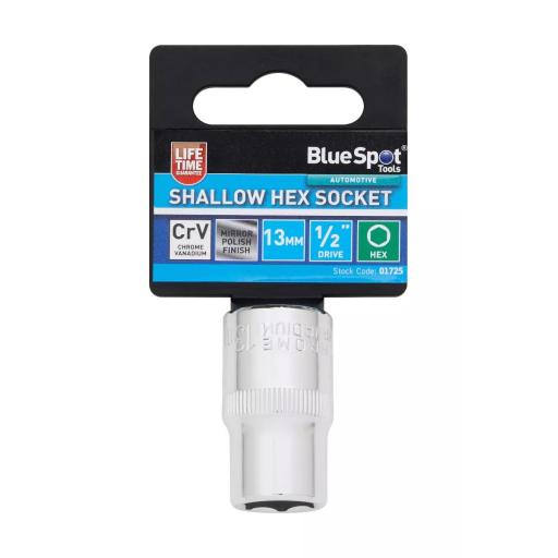 Individual Shallow Hex Socket (13mm)