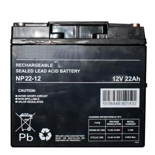 S.L.A. Battery 12v-22Ah