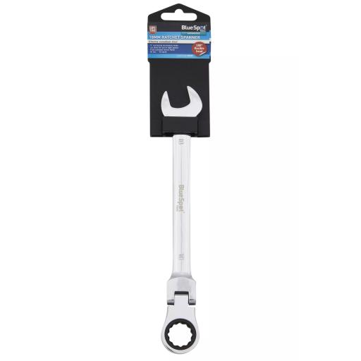 18mm Ratchet Spanner Flexible Head (180° )