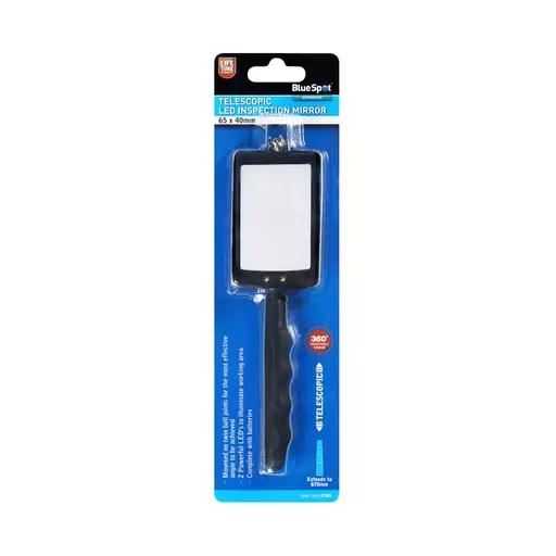 Telescopic LED Inspection Mirror
