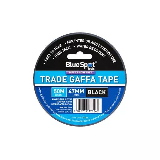 47mm x 50M Trade Gaffa Tape Black