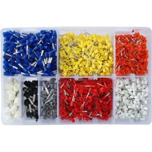 Assorted Cord Ends GERMAN (2600 Pieces)