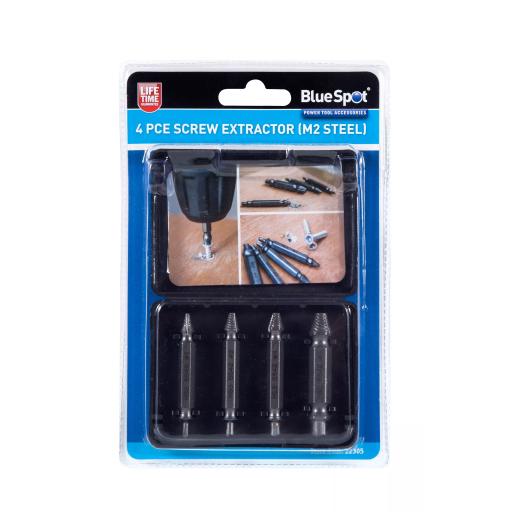 4 PCE Screw Extractor (M2 Steel)