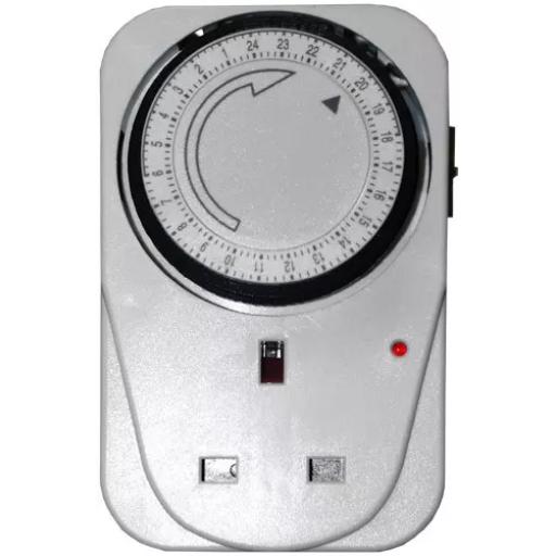 Security 24h Programmable Timer Clock