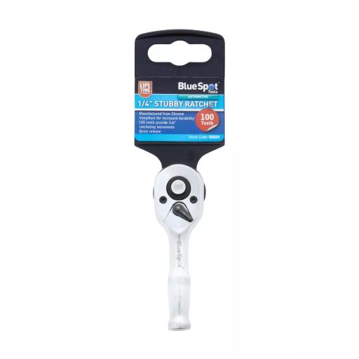 1/4" Stubby Ratchet (100 Teeth)