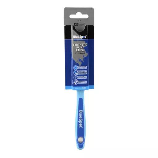 1" (25mm) Synthetic Paint Brush with Soft Grip Handle