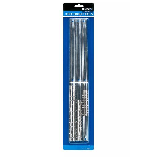3 PCE Socket Holders (45 Clips) (1/4"-3/8"-1/2")