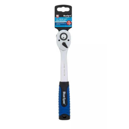 1/2" Soft Grip Ratchet (72 Teeth)