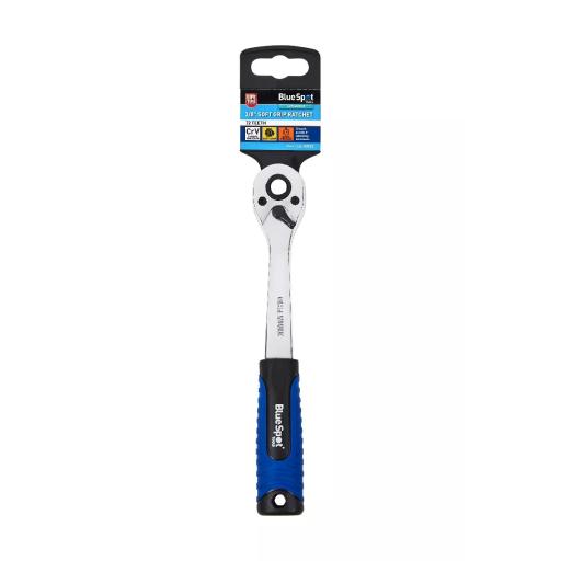 3/8" Soft Grip Ratchet (72 Teeth)