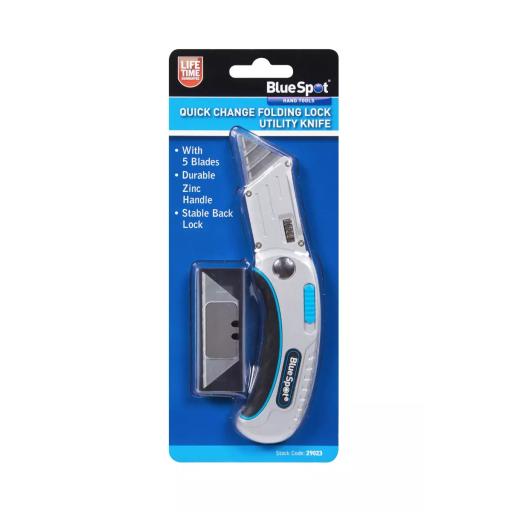 Quick Change Folding Utility Knife
