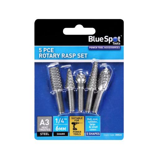 5 PCE Rotary Rasp Set