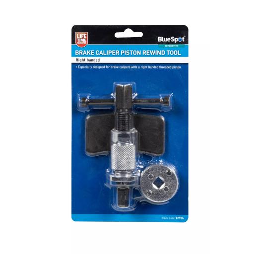 Right Threaded Brake Piston Wind Back Tool