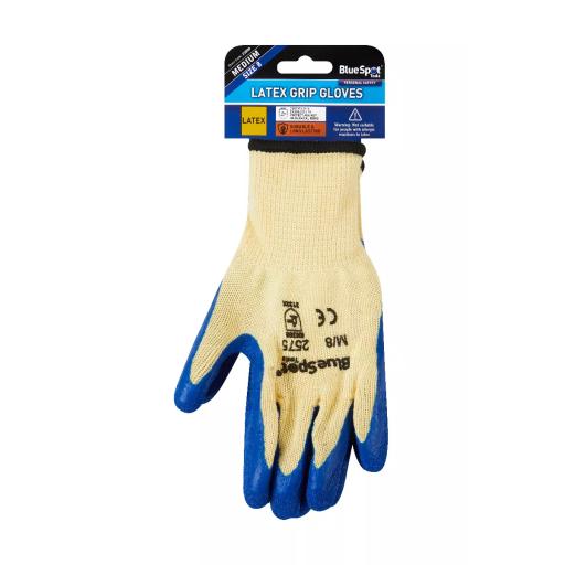 Latex Grip Gloves (Medium)
