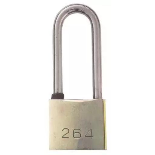 Long Shackle Padlock 38mm - 3 keys (Pack of 1)