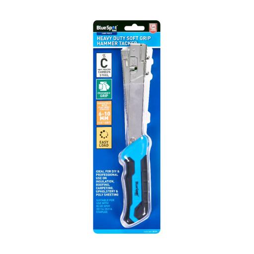 Heavy Duty Soft Grip Hammer Tacker
