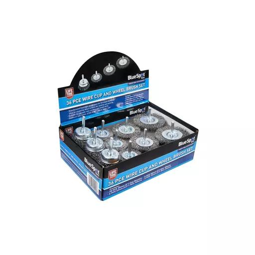 36 PCE Wire Cup And Wheel Brush Set