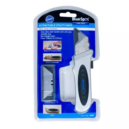 Soft Grip Retractable Utility Knife