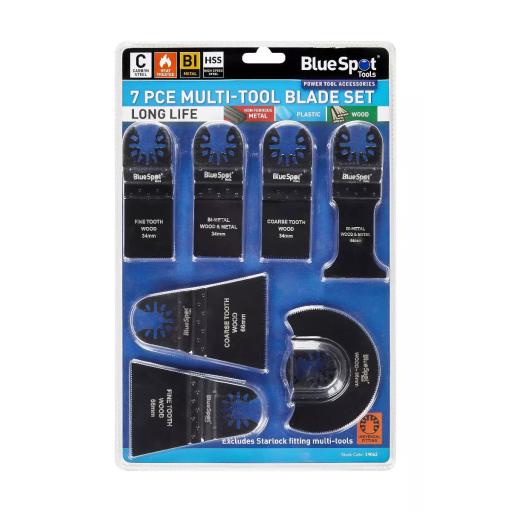 7 PCE Multi-Tool Blade Set