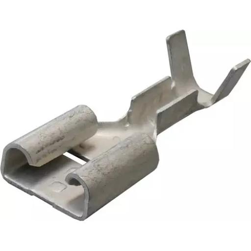 Uninsulated Spade Terminal 6.3mm (1.5mm sq cable) (Pack of 100)